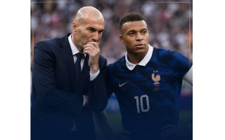 الصورة: مبابي: اللعب مع المنتخب الفرنسي تحت قيادة زيدان "أشبه بفليم سينمائي"