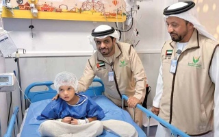 الصورة: &laquo;الشارقة الخيرية&raquo; تنفذ 34 عملية قسطرة وقلب مفتوح للأطفال في مصر