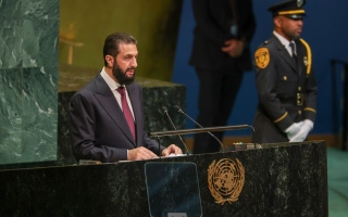 الصورة: الشرع أمام الأمم المتحدة: الجولان سيبقى أرضا سورية