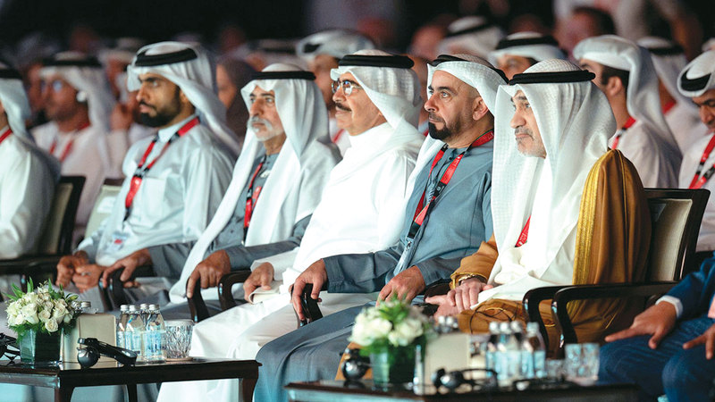سيف بن زايد خلال انطلاق أعمال مؤتمر الأمم المتحدة الـ15 لمنع الجريمة والعدالة الجنائية. من المصدر