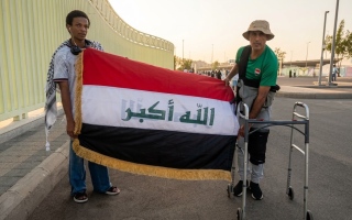 الصورة الرئيسية لمقال: مشجع عراقي يقطع 10 آلاف كيلومتر من تورونتو لمتابعة «أسود الرافدين»
