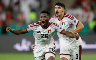 الصورة: هدف واحد يفصل منتخب الإمارات عن معادلة أفضل حصيلة تهديفية في كأس الخليج