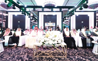 الصورة: أحمد بن محمد يحضر احتفال القنصلية السعودية في دبي باليوم الوطني السعودي