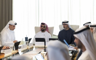 الصورة: بحضور خالد بن محمد بن زايد.. طحنون بن زايد يترأس اجتماع مجلس الذكاء الاصطناعي والتكنولوجيا المتقدمة