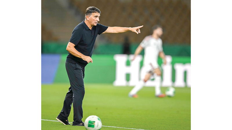 مدرب المنتخب زلاتكو داليتش. من المصدر