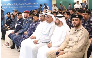 الصورة: وزير &laquo;الصحة&raquo;: الإمارات تواصل تطوير منظومة وطنية متكاملة للإسعاف والدفاع المدني