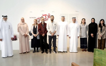 الصورة: &laquo;في حسبان&raquo;.. إبداعات تستكشف جماليات الحرف العربي بلمسة معاصرة