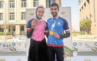الصورة: صفية الصايغ تعلن اعتزال الدراجات: الزواج غيّر أولوياتي.. ولن أترك الرياضة