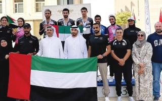 الصورة: بوعصيبة: إنجاز منتخب الدرّاجات في سورية ثمرة للعمل المشترك