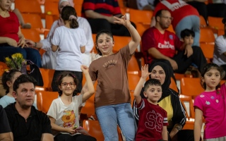 الصورة: إشادة عراقية بحفاوة استقبال عجمان في البطولة الخليجية.. ووعد بردّ مماثل في الإياب