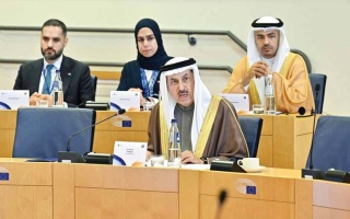 الصورة: صقر غباش: أمن الخليج في صميم الشراكة مع أوروبا