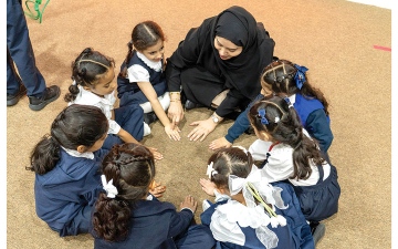الصورة: مهرجان الظفرة للتمور يجتذب الكبار والصغار