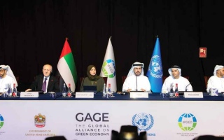 الصورة: سعيد الطاير: تسريع تنفيذ المشاريع الخضراء أولوية لحشد الاستثمار