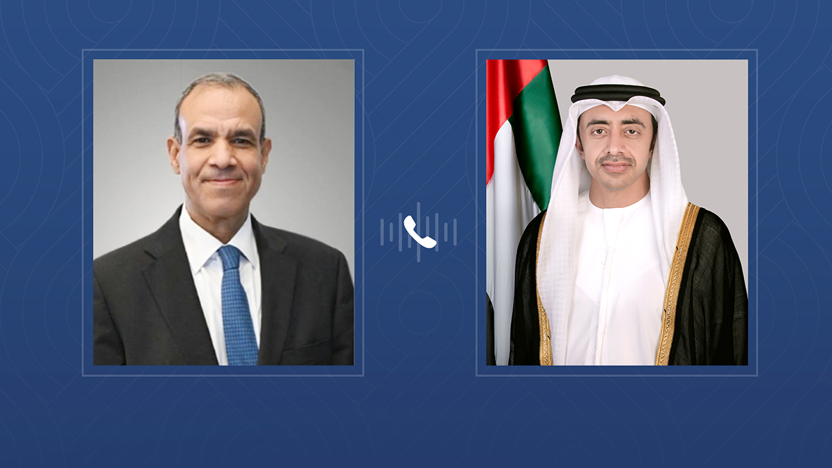 عبدالله بن زايد ووزير الخارجية المصري يبحثان هاتفياً الأوضاع في المنطقة عبدالله بن زايد ووزير الخارجية المصري يبحثان هاتفياً الأوضاع في المنطقة