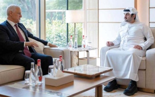 الصورة: مكتوم بن محمد: حريصون على تعزيز شراكتنا مع القطاع المالي العالمي