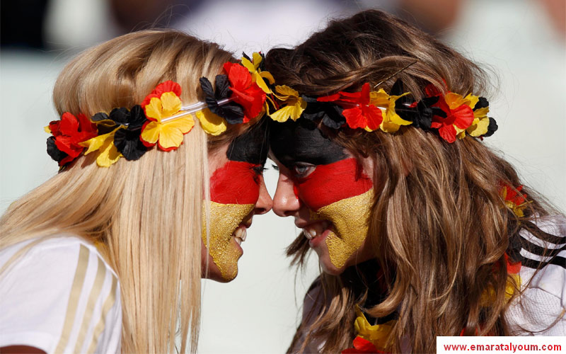 وتكللت جميلات المانيا بتاج الفوز-رويترز