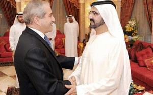 محمد بن راشد يستضيف سفراء الدول العربية والاسلامية والاجنبية المعتمدين لدى الدولة. وام