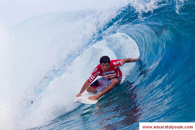 لقطات من بطولة "بيلابونغ برو" للتزلج -المصدر -ا.ب