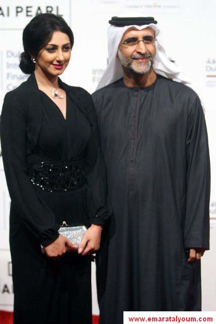 الفنانة هيفاء حسين وزوجها الفنان الإماراتي حبيب غلوم-وكالات