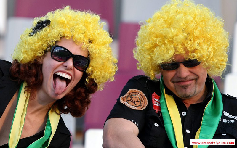 يا فرحة استرالية ما تمت. تصوير: أسامة أبوغانم