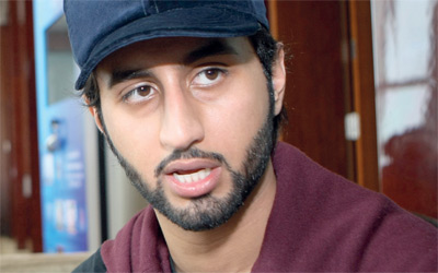 فيصل آل ثاني: فن التصوير قادني إلى الإخراج السينمائي. تصوير: أسامة أبوغانم