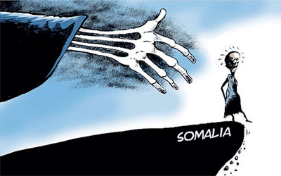 المجاعة و الجفاف في الصومال.   عن مجلة " تايم "