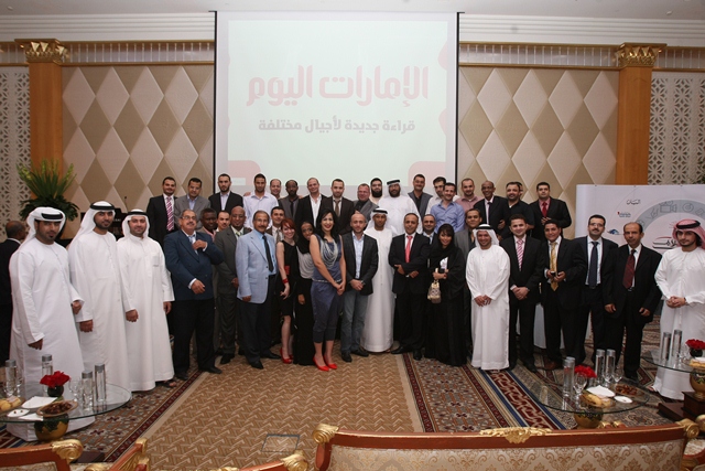 احتفلت أسرة "الإمارات اليوم" أمس، بمرور ستة أعوام على انطلاقتها، شهدت خلالها تطوراً سريعاً على صعيدي المضمون والشكل-الامارات اليوم