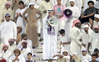 الصورة: جمهور العين ينضم إلى حملة &laquo;أتعهد&raquo;