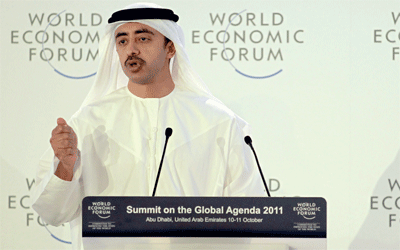 عبدالله بن زايد أعلن أن الإمارات ستستضيف مكتباً إقليمياً خاصاً بمكافحة التطرف .  رويترز