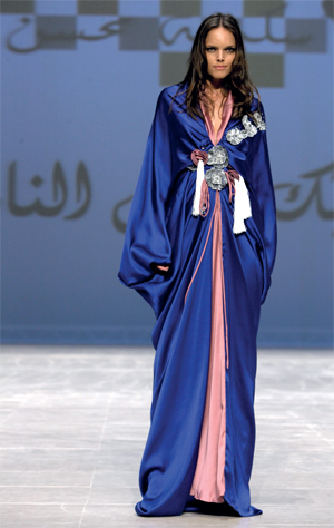 اليوم الأول ضم عرضاً مبكراً لبعض التصاميم المشاركة في الأسبوع،. 	 تصوير: أشوك فيرما