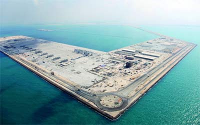 مشروع ميناء أبوظبي يعكس حجــــــــــــــــــــــــــــــــــــم النمو الاقتصادي الذي تشهده أبوظبي. 	وام
