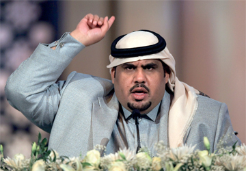 قصائد الخلاوي وجدت تفاعلا مميزا من الحضور.