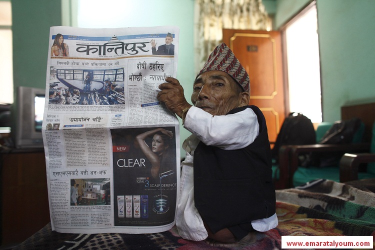 طول تشاندرا لا يتجاوز طول الصحيفة الورقية