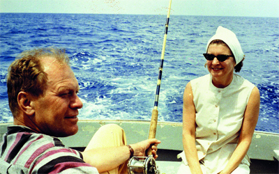 جيرالد فورد وزوجته بيتي.             غيتي