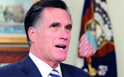 مت رومني.    غيتي