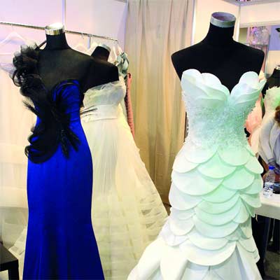 أسعار الفساتين تراوح بين 20 و 35 ألف درهم.  	تصوير: أشوك فيرما