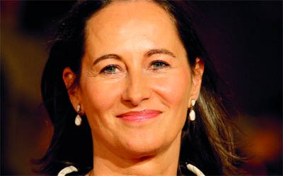 رويال أشارت إلى نار الغيرة لدى السيدة الفرنسية الأولى. غيتي