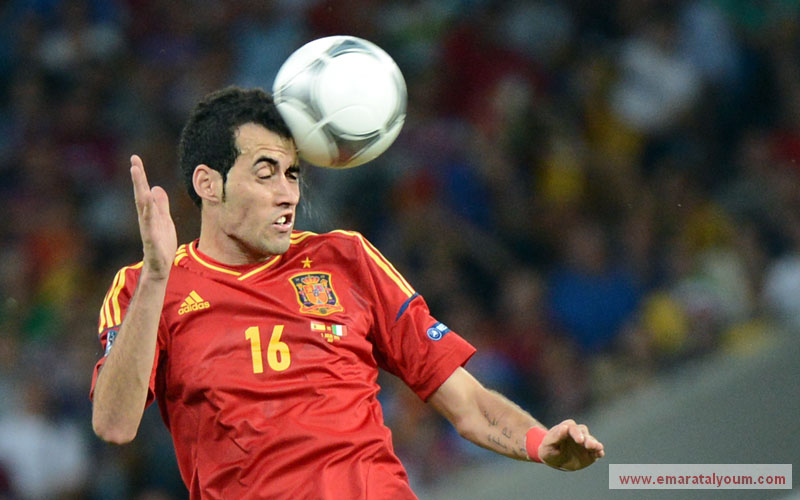 بوسكيتس 9.25 .  أ.ف.ب