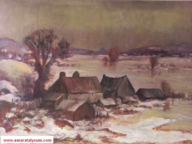 الصور للرسامة فاتن محمود الداوود