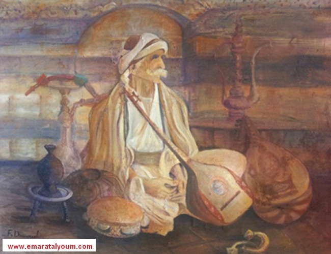 الصور للرسامة فاتن محمود الداوود