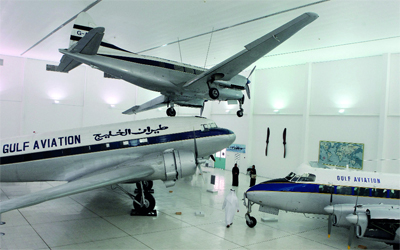 متحف المحطة في الشارقة يوثق لتاريخ الطيران المدني.
