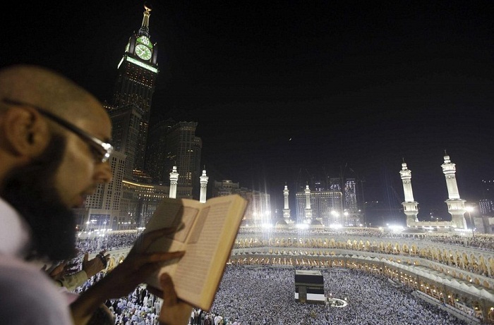 صور مدهشة من المشاعر المقدسة بمكة المكرمة بعدسة مصوري وكالات الانباء العالمية