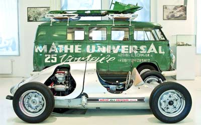 سيارة الفورمولا 1 &laquo;enflieger fet&raquo; ترجع إلى عام 1952.  د.ب.أ