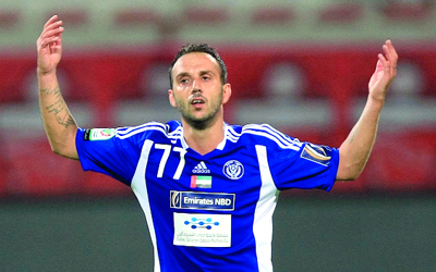 لاعب النصر، الإيطالي ماسكارا.