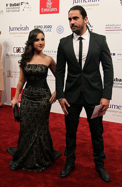 الفنانة المصرية شيري عادل والفنان المصري عامر كرارة