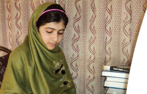 الطفلة الناشطة ملالا