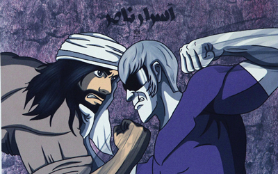 من أجواء عمل بن حمد.	تصوير: تشاندرا بالان