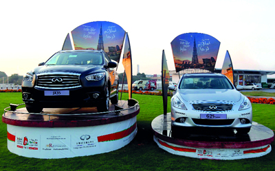 سحوبات «انفينيتي» منحت المتسوقين جوائز يومية. من المصدر