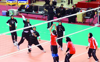 منتخب طائرة السيدات يستعد للدفاع عن لقبه.	من المصدر