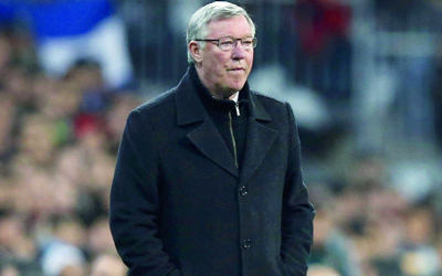 مدرب مانشستر يونايتد فيرغوسون. رويترز